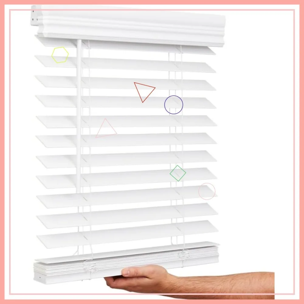 Беспроводные жалюзи из искусственного дерева 2 дюйма, 22,5 x 36 дюймов с тиснением ярко-белого цвета, безопасные для детей и домашних животных
Беспроводные жалюзи из искусственного дерева 2 дюйма, 22,5 x 36 дюймов с тиснением ярко-белого цвета, безопасные для детей и домашних животных