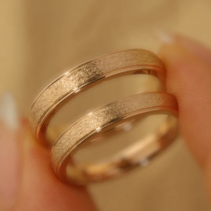 Дизайнерские простые текстурированные цельные 100% кольца для пар 18K/14K/10K, элегантные обручальные/помолвочные кольца для мужчин и женщин
Дизайнерские простые текстурированные цельные 100% кольца для пар 18K/14K/10K, элегантные обручальные/помолвочные кольца для мужчин и женщин