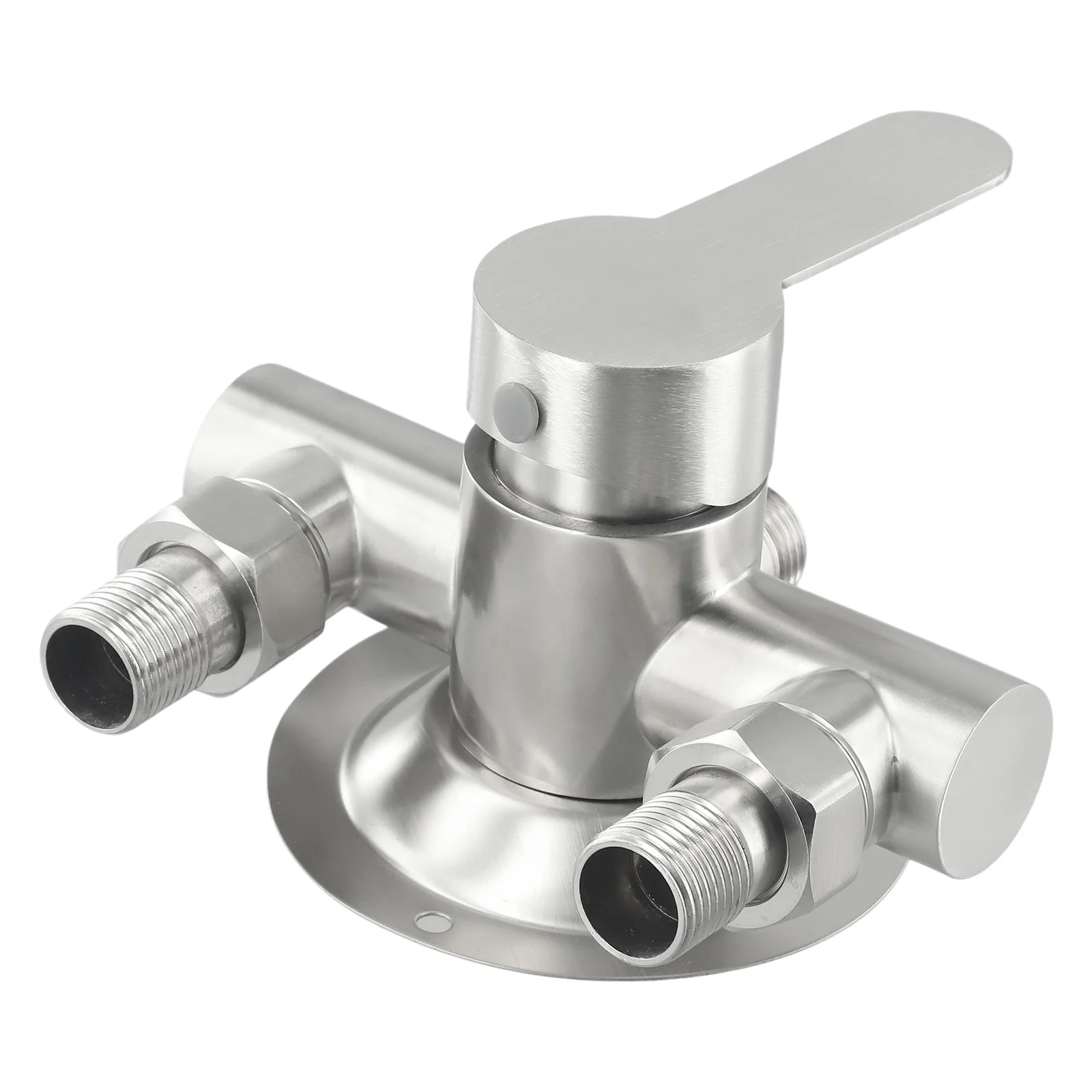 Wall Mounted Metal Handle Shower Faucet Stainless Steel Mixer High Hardness Material Good Waterproof Structure
Wall Mounted Metal Handle Shower Faucet Stainless Steel Mixer High Hardness Material Good Waterproof Structure