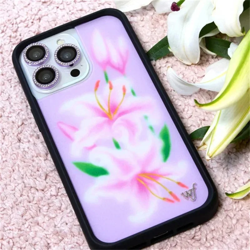 Fashion INS bloom Pink Sweet Lily Flower Wildflower Phone Case For iPhone 11 12 13 14 15 16 17 Pro Max wf Floral protect Cover
Fashion INS bloom Pink Sweet Lily Flower Wildflower Phone Case For iPhone 11 12 13 14 15 16 17 Pro Max wf Floral protect Cover