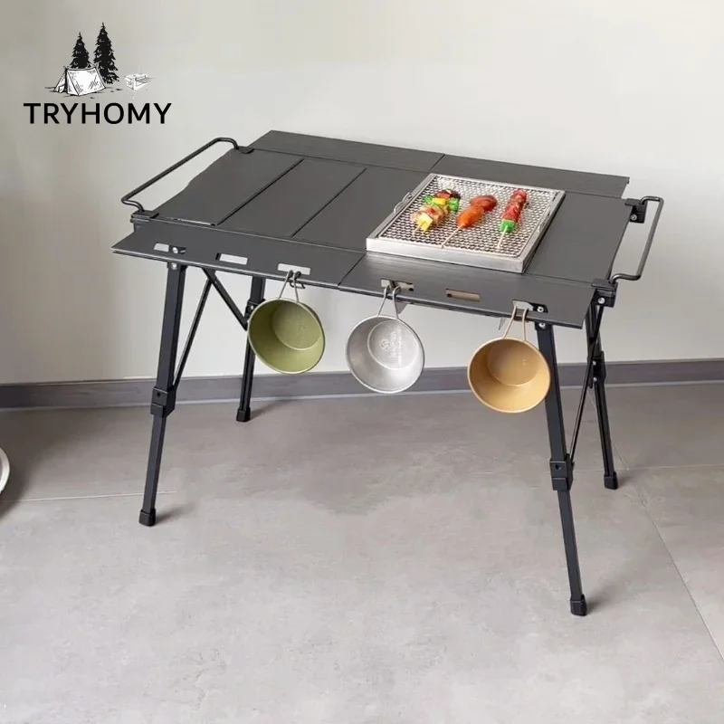 Camping IGT Table Kitchen Aluminium Alloy Table Expandable Desktop Mini Desk Camping Equipment IGT Accessories
Camping IGT Table Kitchen Aluminium Alloy Table Expandable Desktop Mini Desk Camping Equipment IGT Accessories