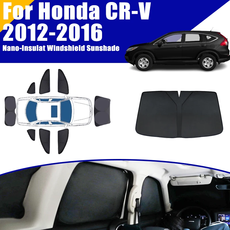 Full Coverage Sunshade For Honda CRV CR-V CR V 2012-2016 2013 2014 Car Accessories Windows Visor Privacy Covers Black Foldable
Full Coverage Sunshade For Honda CRV CR-V CR V 2012-2016 2013 2014 Car Accessories Windows Visor Privacy Covers Black Foldable