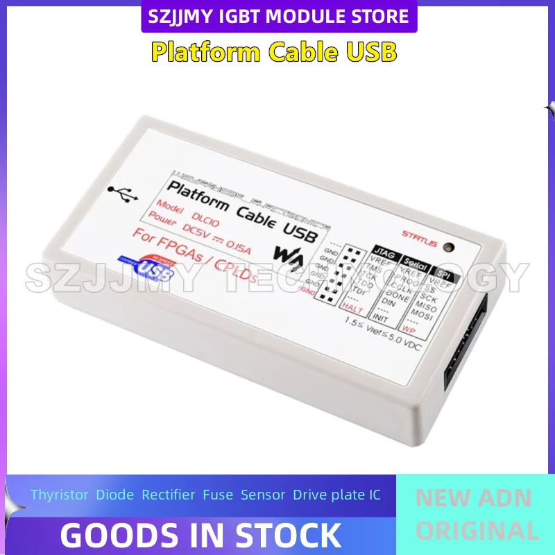 Xilinx Platform Cable USB FPGA CPLD Download Line debugger NEW ORIGINAL IN STOCK
Xilinx Platform Cable USB FPGA CPLD Download Line debugger NEW ORIGINAL IN STOCK