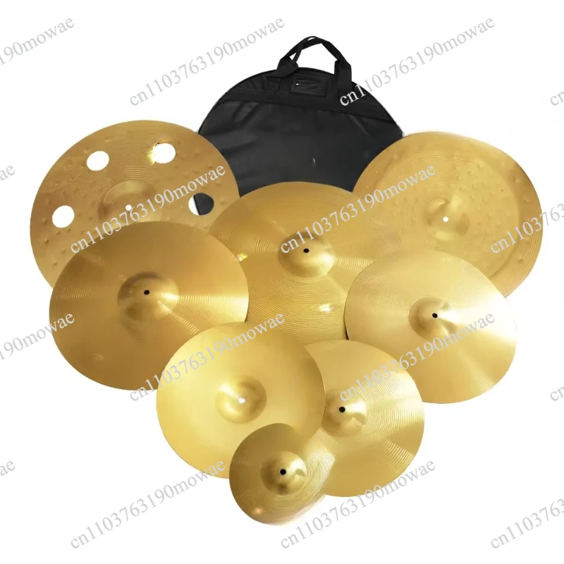 Gold Alloy Cymbal Set 8 pcs Cymbal Bag
Gold Alloy Cymbal Set 8 pcs Cymbal Bag
