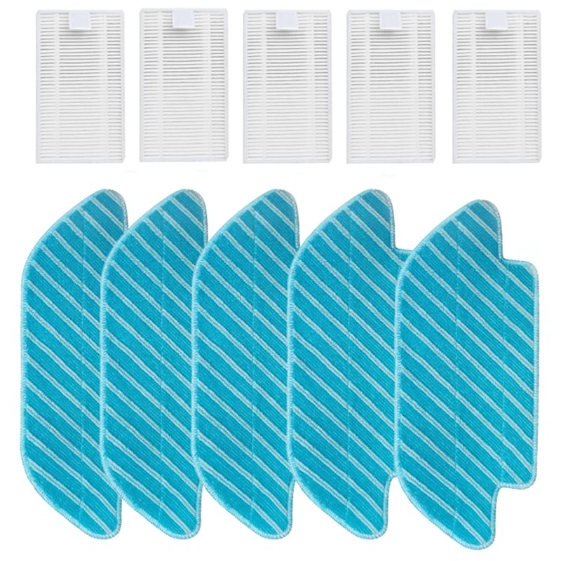 Robot Vacuum Cleaner HEPA Filters Mop Cloth Spare Parts Accessories Kit For Conga 4090 4690 4490 5490 Series
Robot Vacuum Cleaner HEPA Filters Mop Cloth Spare Parts Accessories Kit For Conga 4090 4690 4490 5490 Series