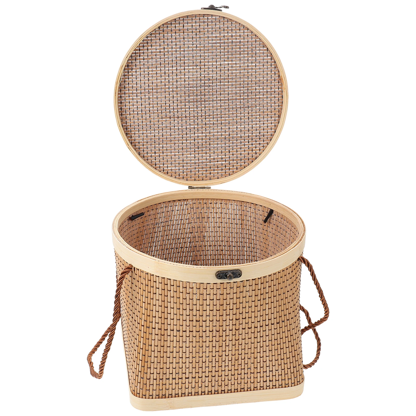 Bamboo Basket Wicker Storage Container H woven Portable Food Gift Fruits Crab Holder Housewares ganizer
Bamboo Basket Wicker Storage Container H woven Portable Food Gift Fruits Crab Holder Housewares ganizer