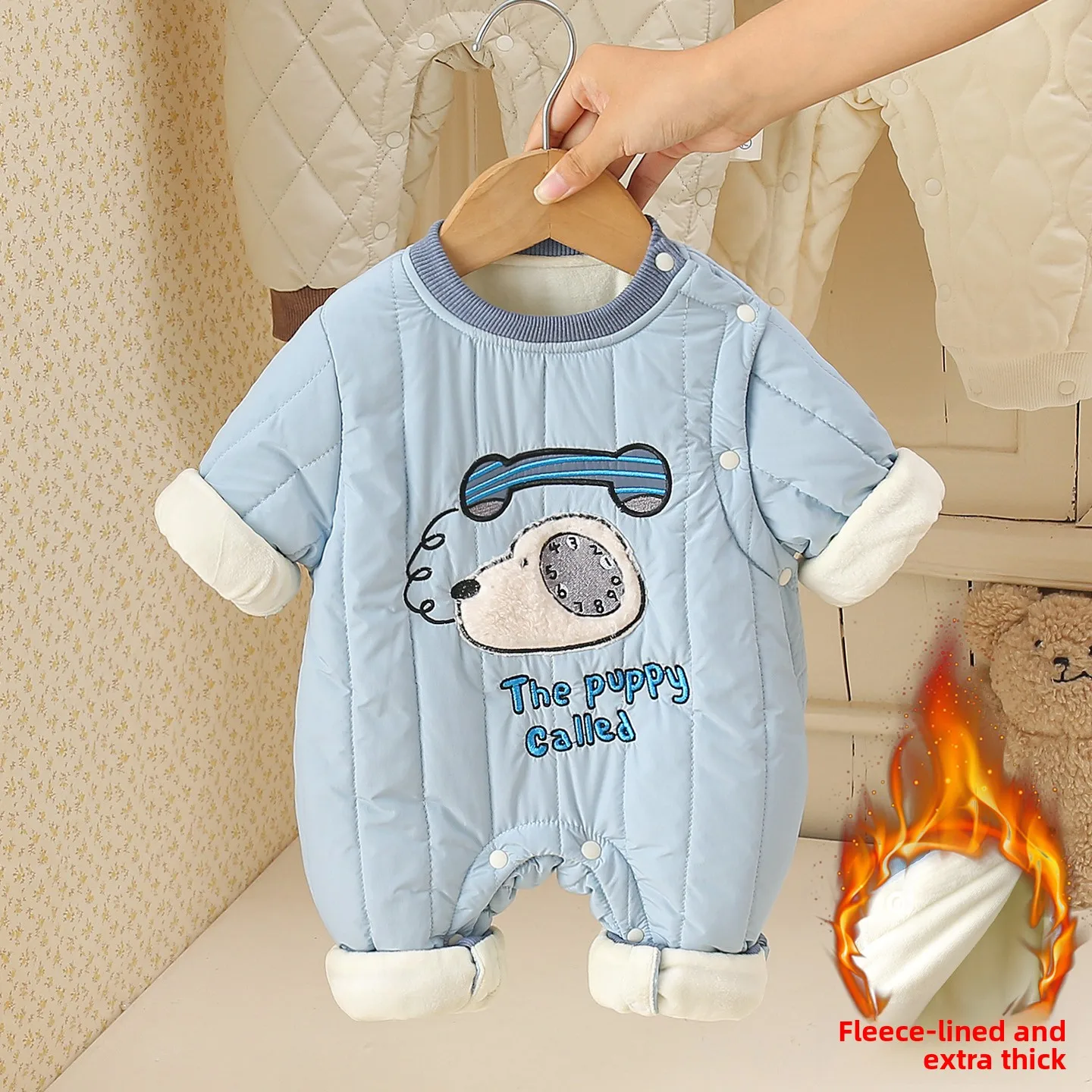 Autumn Winter Baby Boy Rer Suit Fce Lined Warm Cling Suit Set Adorable Winter High Waist Long Pants Polyester Fiber
Autumn Winter Baby Boy Rer Suit Fce Lined Warm Cling Suit Set Adorable Winter High Waist Long Pants Polyester Fiber