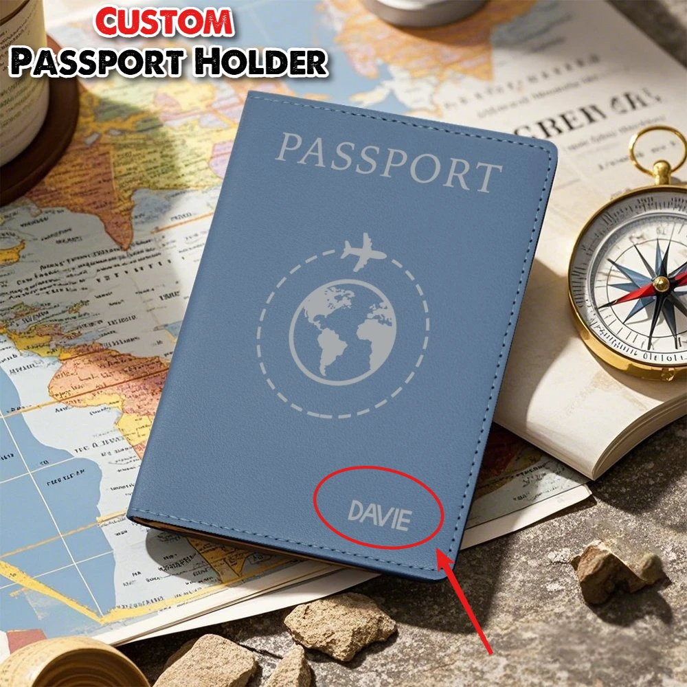 Custom Passport Holder Map PU Passport Cover Travel Essential Cruise Must Have Passport Holders Slim and Portable for Travel
Custom Passport Holder Map PU Passport Cover Travel Essential Cruise Must Have Passport Holders Slim and Portable for Travel