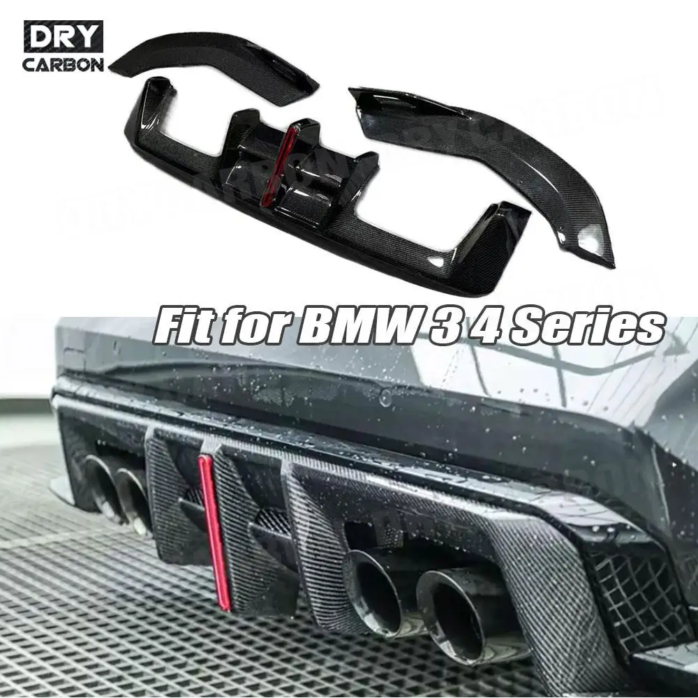 Dry Carbon Fiber Rear Diffuser Lip Spoiler With Led Light Car Back Bumper Lip Guard Body Kits for BMW G80 G82 G83 M3 M4 2021+
Dry Carbon Fiber Rear Diffuser Lip Spoiler With Led Light Car Back Bumper Lip Guard Body Kits for BMW G80 G82 G83 M3 M4 2021+