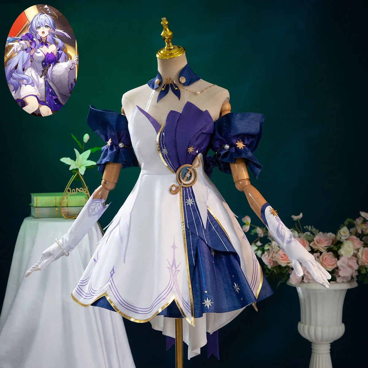 Game Honkai: Star Rail Robin Cosplay Costumes Women Sexy Dress Gloves Headwear Accessories Full Suit Halloween Carnival Costume
Game Honkai: Star Rail Robin Cosplay Costumes Women Sexy Dress Gloves Headwear Accessories Full Suit Halloween Carnival Costume