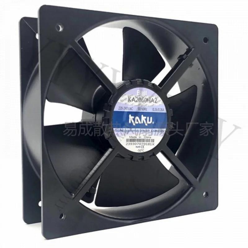 Y+KAKU KA2060HA2 220-240VAC 0.26A Cooling Fan
Y+KAKU KA2060HA2 220-240VAC 0.26A Cooling Fan