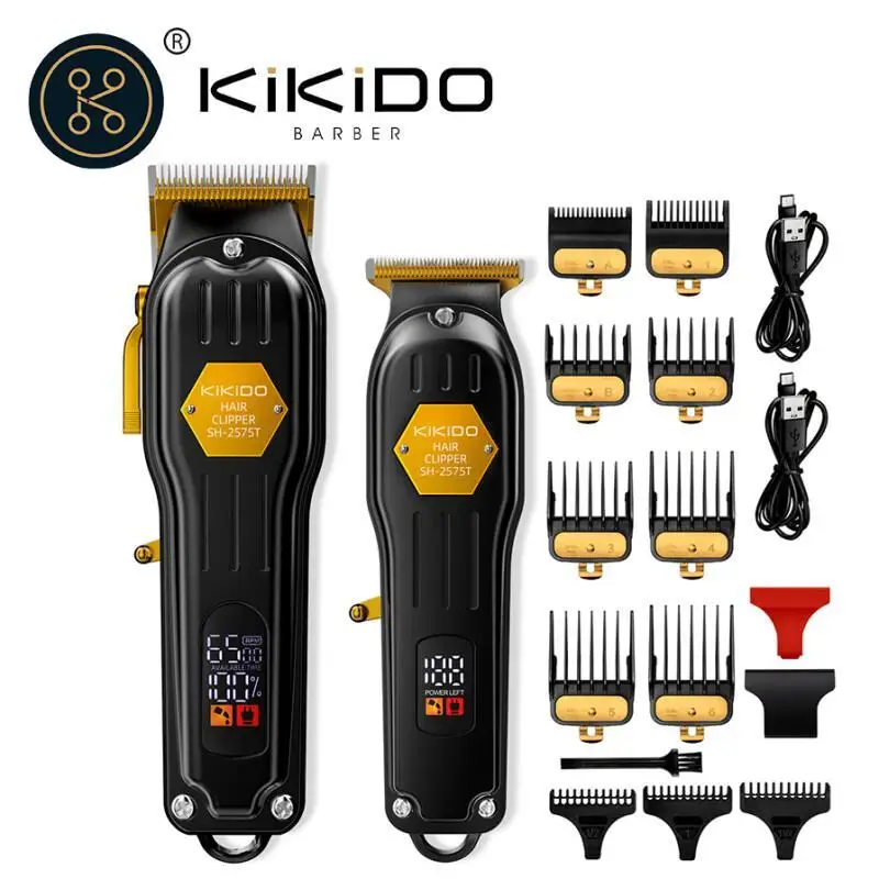 KIKIDO профессиональная машинка для стрижки волос, машинки для стрижки волос, парикмахерские регулируемые беспроводные портативные перезаряжаемые машинки для стрижки волос с цифровым дисплеем 
KIKIDO профессиональная машинка для стрижки волос, машинки для стрижки волос, парикмахерские регулируемые беспроводные портативные перезаряжаемые машинки для стрижки волос с цифровым дисплеем