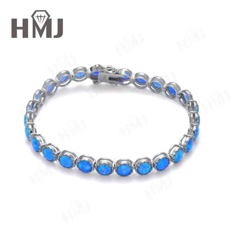 Opal Bracelet 925 Sterling Silver White/Blue Color Simple Classic Women Girl Chain Jewelry Advanced Jewelry Charms New Summer
Opal Bracelet 925 Sterling Silver White/Blue Color Simple Classic Women Girl Chain Jewelry Advanced Jewelry Charms New Summer