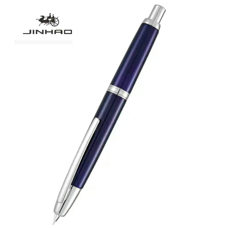JINHAO 10, синяя авторучка, выдвижное перо EF/F, рекламные металлические чернила для письма с конвертером, школьные канцелярские принадлежности
JINHAO 10, синяя авторучка, выдвижное перо EF/F, рекламные металлические чернила для письма с конвертером, школьные канцелярские принадлежности