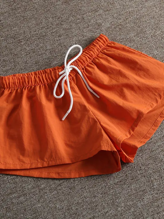 Sexy American Street Style Low Waist Drawstring Loose Fit Sports Casual Shorts Women's Hot Pants Beach Pants Commute Fashion
Sexy American Street Style Low Waist Drawstring Loose Fit Sports Casual Shorts Women's Hot Pants Beach Pants Commute Fashion