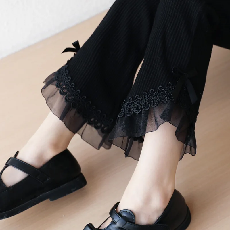 Kids Leggings Autumn New Arrival Children's Bell-bottom Pants Elastic Black Bell-bottom Pants Thickened Stylish Outer
Kids Leggings Autumn New Arrival Children's Bell-bottom Pants Elastic Black Bell-bottom Pants Thickened Stylish Outer