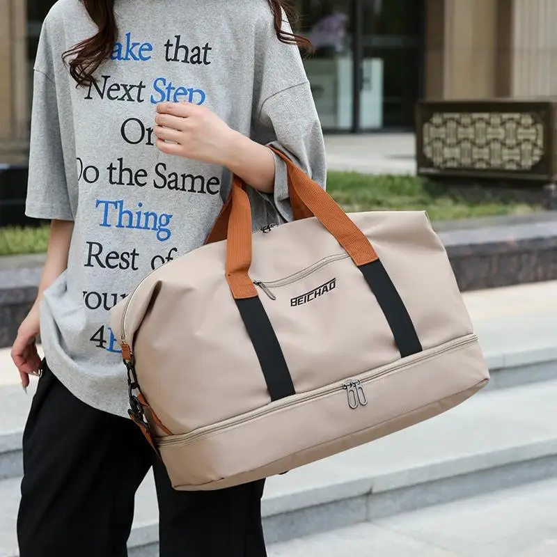 Convenient Gym Bag for Travel and Fitness with Multiple Compartments and Chest Strap
Convenient Gym Bag for Travel and Fitness with Multiple Compartments and Chest Strap