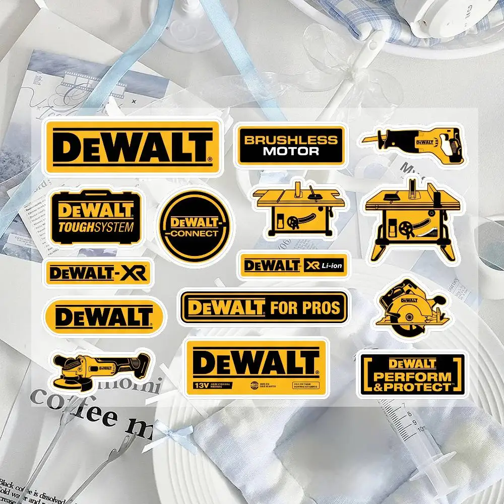 For DEWALT Motorcycle Reflective Stickers Waterproof Decals For Helmet Scooter Fuel Tank Toolbox Racing
For DEWALT Motorcycle Reflective Stickers Waterproof Decals For Helmet Scooter Fuel Tank Toolbox Racing