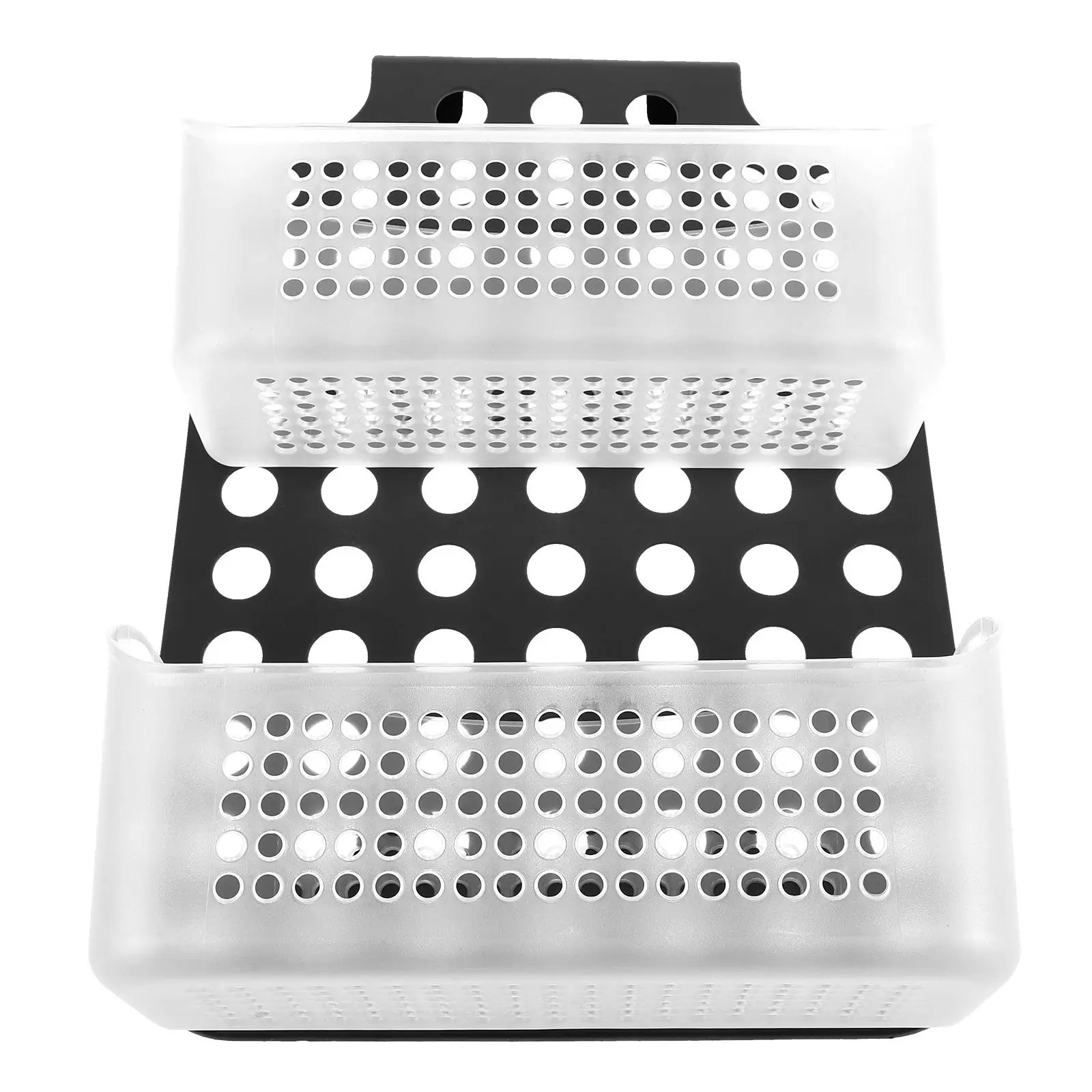 Bathroom Hanging Basket Double Layer PP Material Wall Mount Storage Rack Hooks for Toilet Kitchen Organization
Bathroom Hanging Basket Double Layer PP Material Wall Mount Storage Rack Hooks for Toilet Kitchen Organization