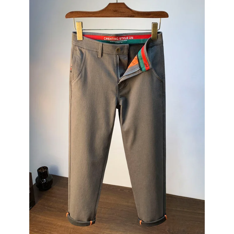 High end men's casual pants for autumn 2025, new straight leg elastic versatile and comfortable commuting business trousers
High end men's casual pants for autumn 2025, new straight leg elastic versatile and comfortable commuting business trousers