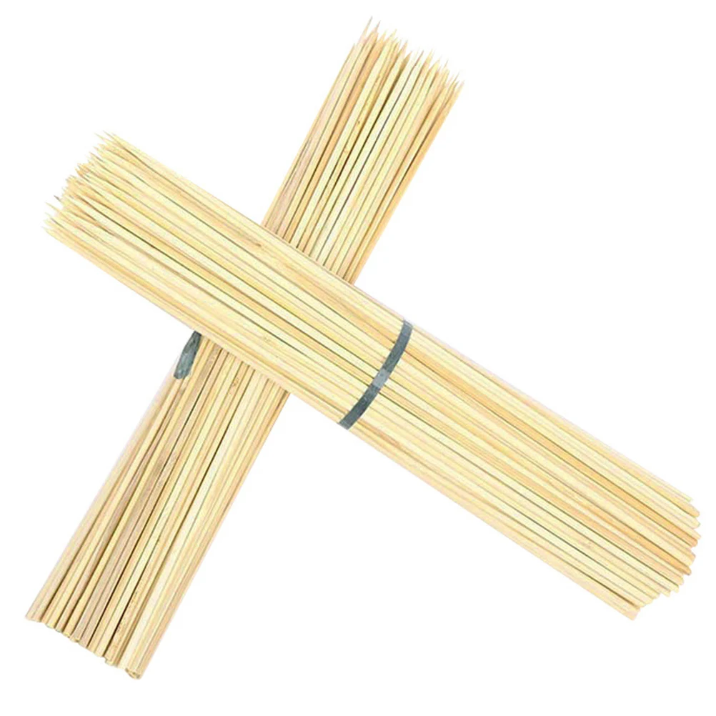 Bamboo Skewers 2 Packs BBQ Sticks for Meat Rotating Restaurant Pick Durable Safe Outdoor Grilling Wedding Party Family
Bamboo Skewers 2 Packs BBQ Sticks for Meat Rotating Restaurant Pick Durable Safe Outdoor Grilling Wedding Party Family