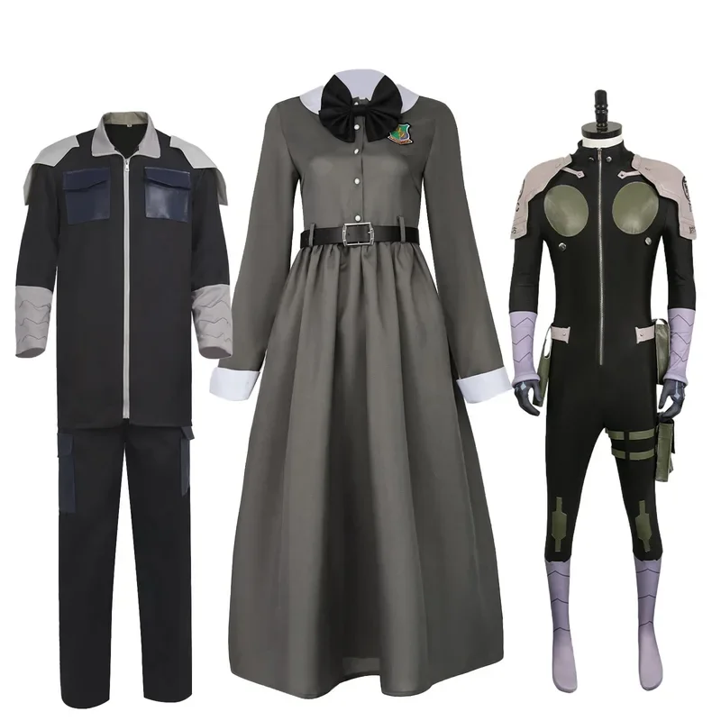 Monster No. 8 cosplay costume Hibino Kafka black team uniform cosplay costume Halloween costume
Monster No. 8 cosplay costume Hibino Kafka black team uniform cosplay costume Halloween costume