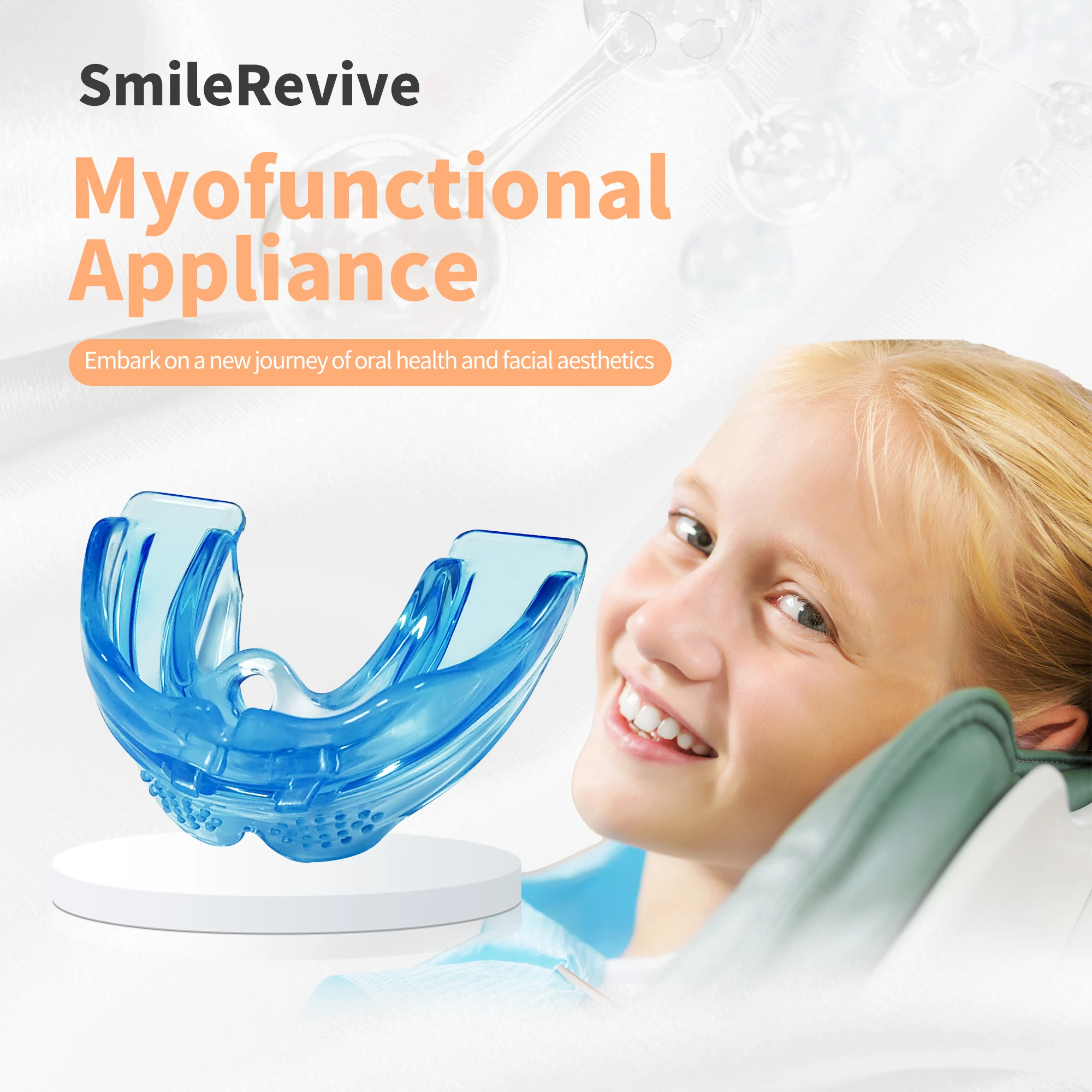 SmileRevive Myofunctional Appliance Teenager and permanent dentition (over 12years old) KT(AM)
SmileRevive Myofunctional Appliance Teenager and permanent dentition (over 12years old) KT(AM)