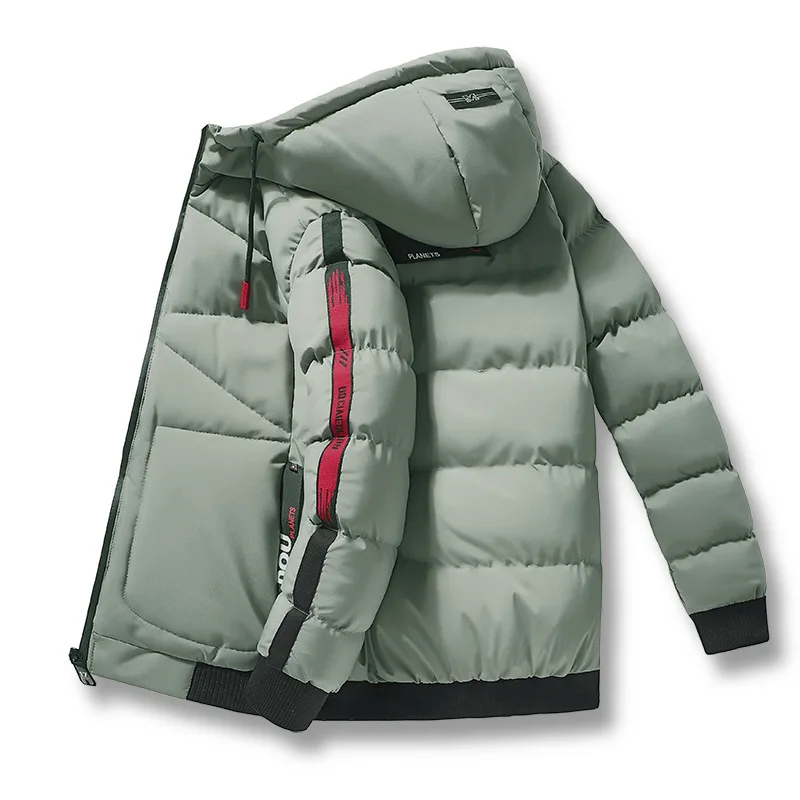 2023 Winter Men's Outerwear, Short Korean Version, Hooded and Thickened Cotton Jacket
2023 Winter Men's Outerwear, Short Korean Version, Hooded and Thickened Cotton Jacket