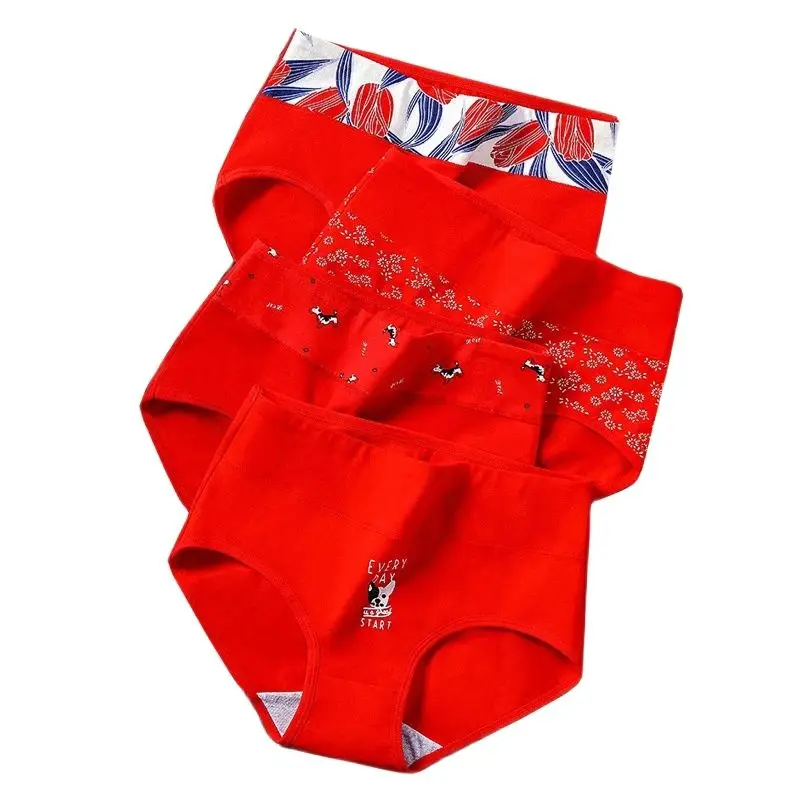 Plus Size 5XL High Waist 4Pcs/Set Women Panties Cotton Red Young Girls Briefs Comfort Soft Underwear Breathable Female Lingerie
Plus Size 5XL High Waist 4Pcs/Set Women Panties Cotton Red Young Girls Briefs Comfort Soft Underwear Breathable Female Lingerie