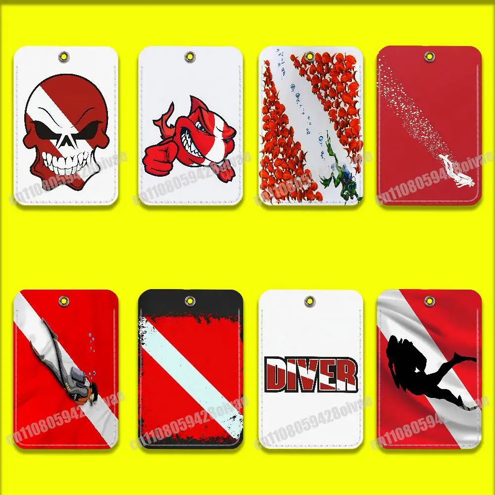 Scuba Diving Dive Flag For ID Clips Credit Bank Subway Card Holder Cover Sleeve Ornament Leather Keychain
Scuba Diving Dive Flag For ID Clips Credit Bank Subway Card Holder Cover Sleeve Ornament Leather Keychain