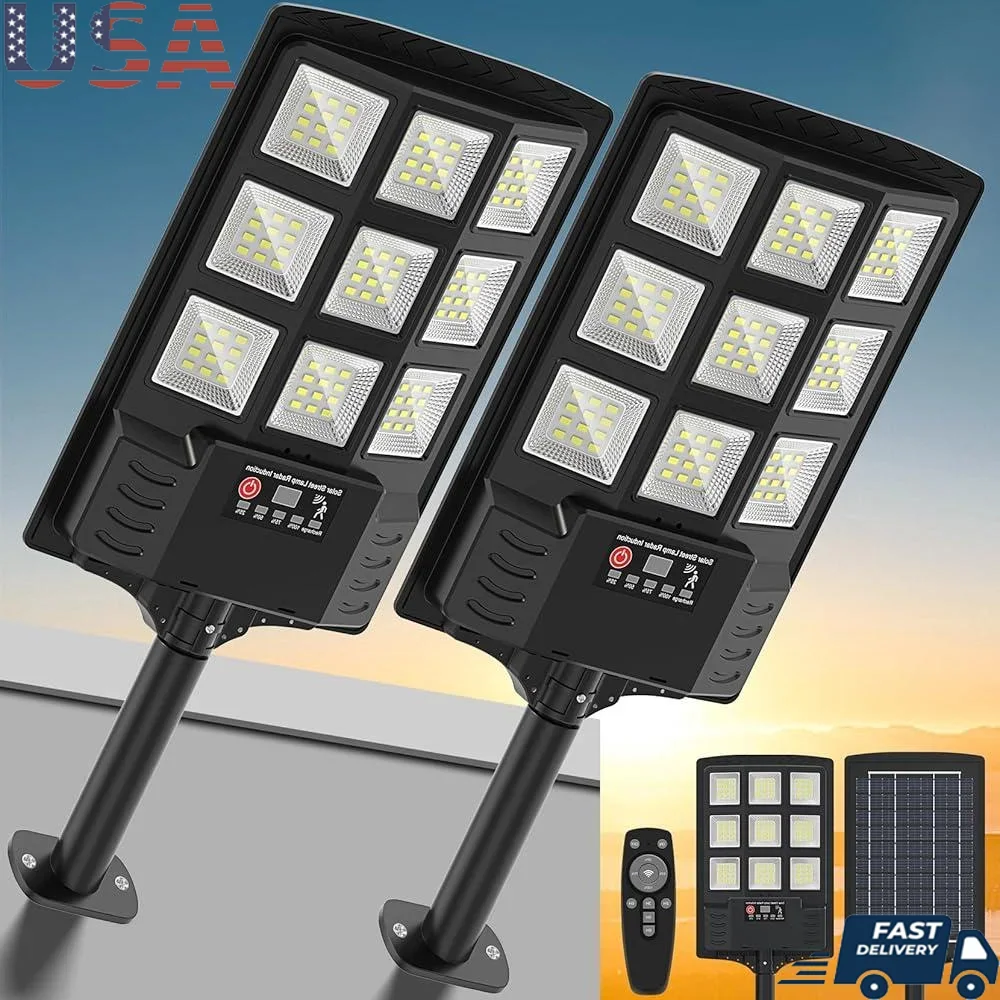 Solar Street Lights Outdoor Waterproof 12000LM LED Flood Light Motion Sensor 6500K Wide Angle 320 High Brightness Intelligent
Solar Street Lights Outdoor Waterproof 12000LM LED Flood Light Motion Sensor 6500K Wide Angle 320 High Brightness Intelligent