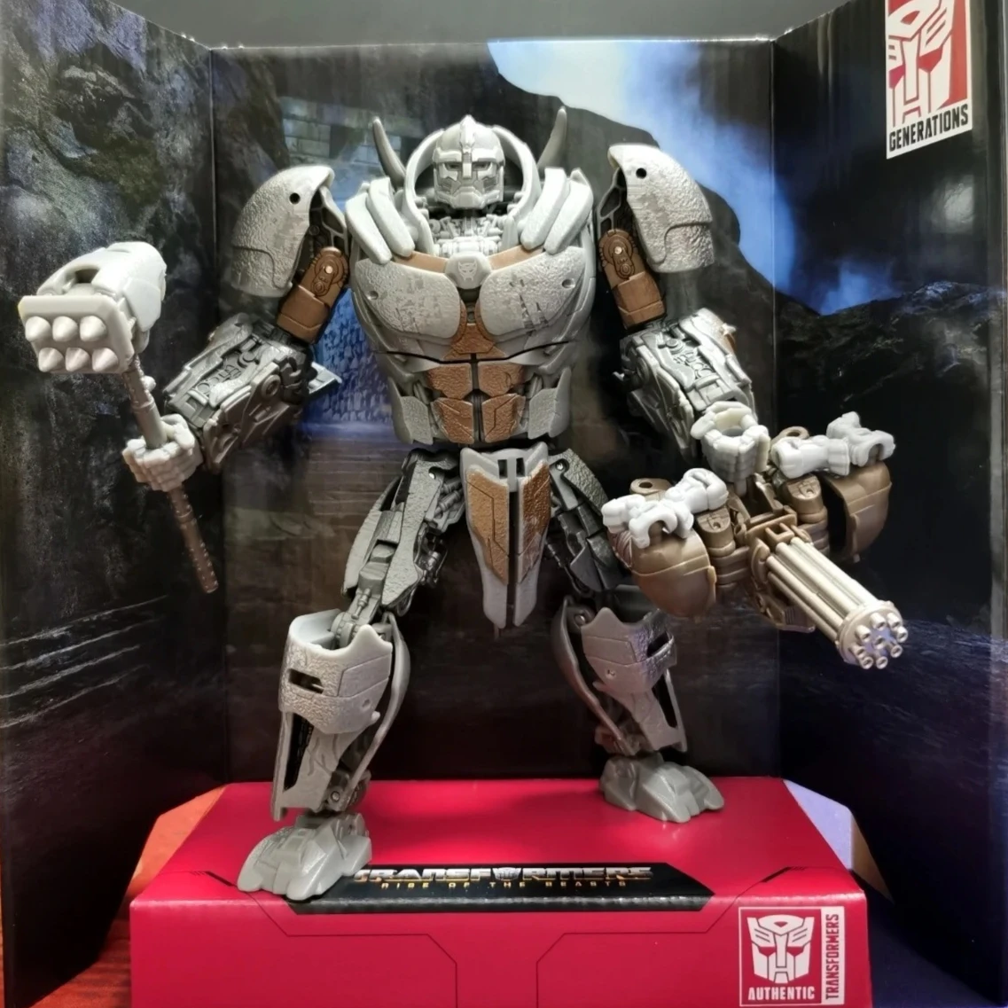Игрушки-трансформеры Hasbro SS103 Rhinox Studio Series Enhanced Class Rise of The Beasts, фигурки роботов с подвижными суставами
Игрушки-трансформеры Hasbro SS103 Rhinox Studio Series Enhanced Class Rise of The Beasts, фигурки роботов с подвижными суставами