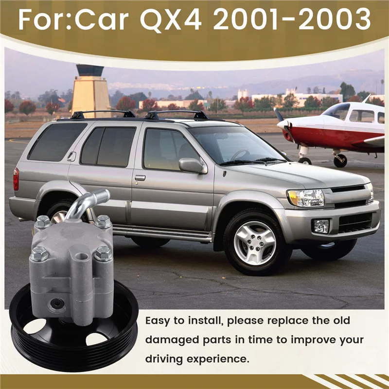 Car Power Steering Pump Assembly 49110-4W000 491104W000 For Nissan Pathfinder Infiniti QX4 3.5L 2001 2002 2003
Car Power Steering Pump Assembly 49110-4W000 491104W000 For Nissan Pathfinder Infiniti QX4 3.5L 2001 2002 2003