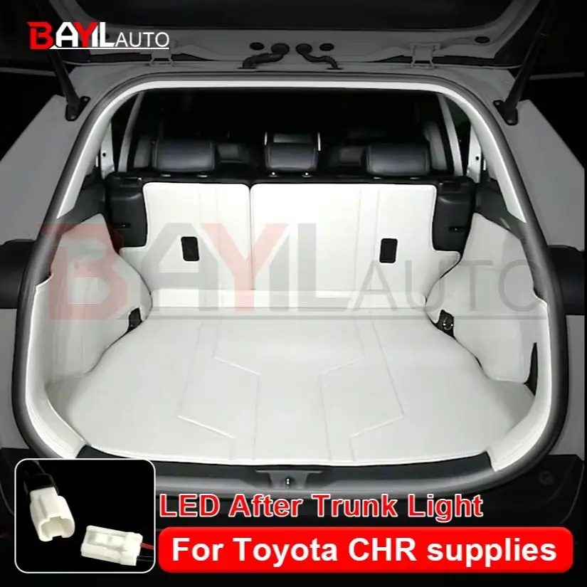 Customized For Toyota C-HR Car LED Trunk Light Flexible Atmosphere Light Tail Box Light Interior Decor Auto Accessories
Customized For Toyota C-HR Car LED Trunk Light Flexible Atmosphere Light Tail Box Light Interior Decor Auto Accessories