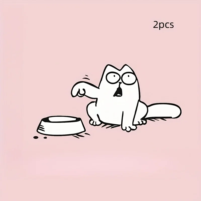 "Funny Cat Car Sticker | Waterproof PVC Self-Adhesive Decal for Car, Truck, SUV Gas Tank, Durable Pet Lover Decor"
"Funny Cat Car Sticker | Waterproof PVC Self-Adhesive Decal for Car, Truck, SUV Gas Tank, Durable Pet Lover Decor"