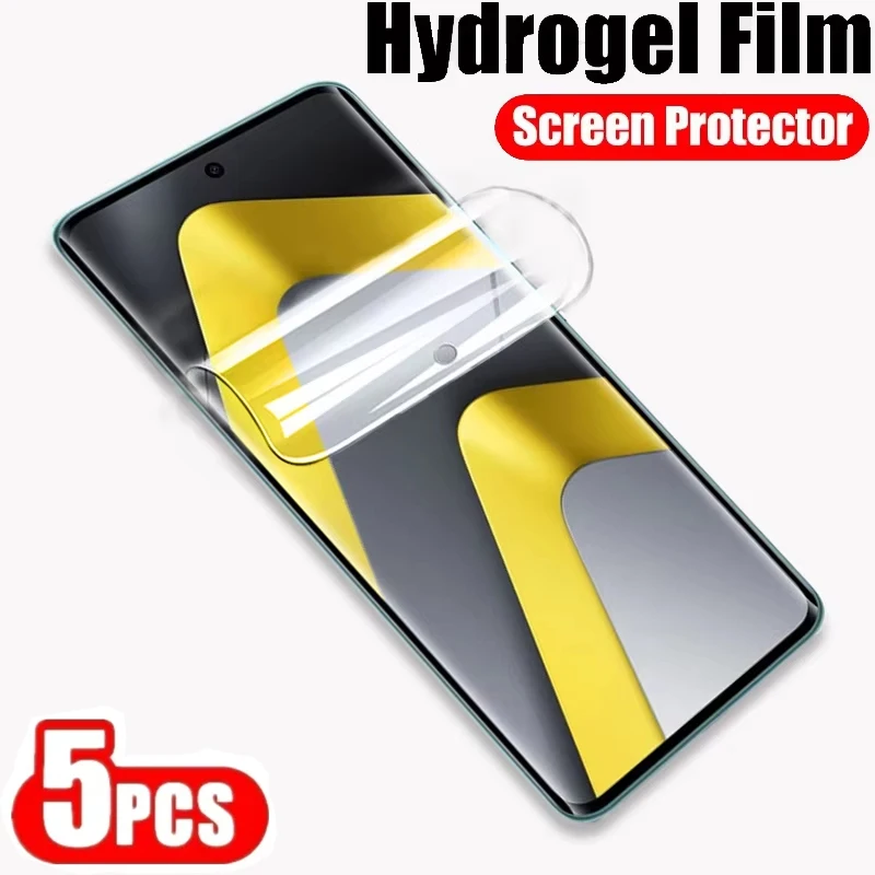 1-5PCS Hydrogel Film For Xiaomi Poco M8 5G M8 X8 Pro F8 Ultra M7 4G M7 Plus X7 Pro Screen Protector Poco M6 Pro F6 F6 Soft Film
1-5PCS Hydrogel Film For Xiaomi Poco M8 5G M8 X8 Pro F8 Ultra M7 4G M7 Plus X7 Pro Screen Protector Poco M6 Pro F6 F6 Soft Film