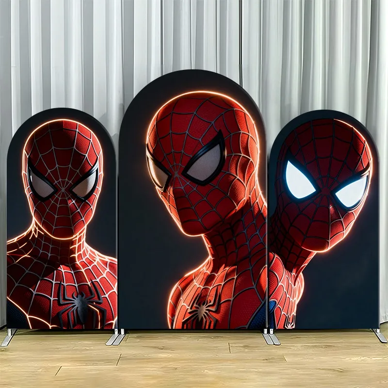 Arch Backdrop Cover Single Side Spider Man Red Suit Glowing Eyes Party Decoration Photo Booth Background Props Event Supplies
Arch Backdrop Cover Single Side Spider Man Red Suit Glowing Eyes Party Decoration Photo Booth Background Props Event Supplies