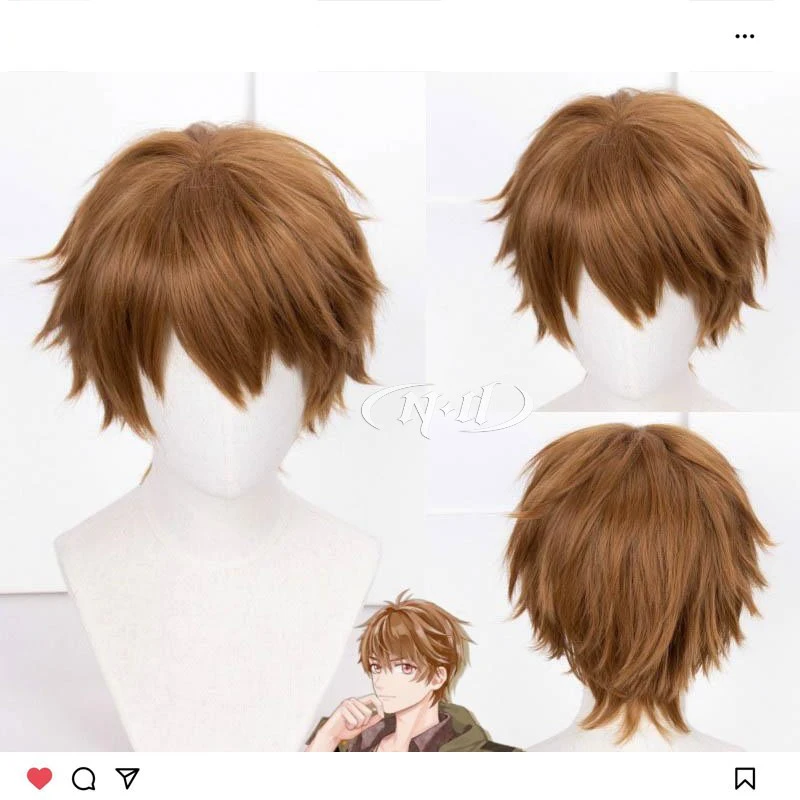 Raven wig cosplay Short Brown Anime Tears of Themis Synthetic Hair Cosplay costume Wigs + Wig Cap
Raven wig cosplay Short Brown Anime Tears of Themis Synthetic Hair Cosplay costume Wigs + Wig Cap