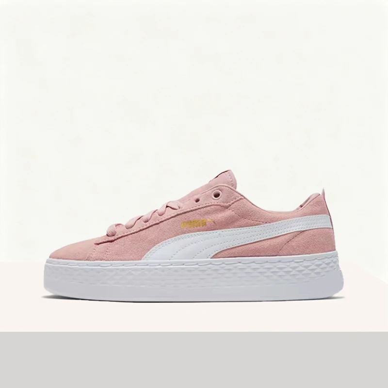 Puma Smash Platform: стильные, удобные, дышащие низкие кроссовки с круглым носком для женщин, розовые, артикул 366488-10
Puma Smash Platform: стильные, удобные, дышащие низкие кроссовки с круглым носком для женщин, розовые, артикул 366488-10