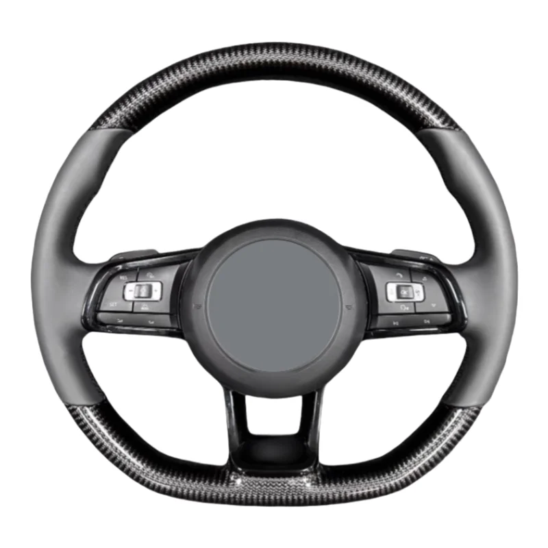 Factory Customization for Volkswagen Polo Golf Passat MK7 MK6 Old Model Upgrade Leather Carbon Fiber Car Steering Wheel
Factory Customization for Volkswagen Polo Golf Passat MK7 MK6 Old Model Upgrade Leather Carbon Fiber Car Steering Wheel