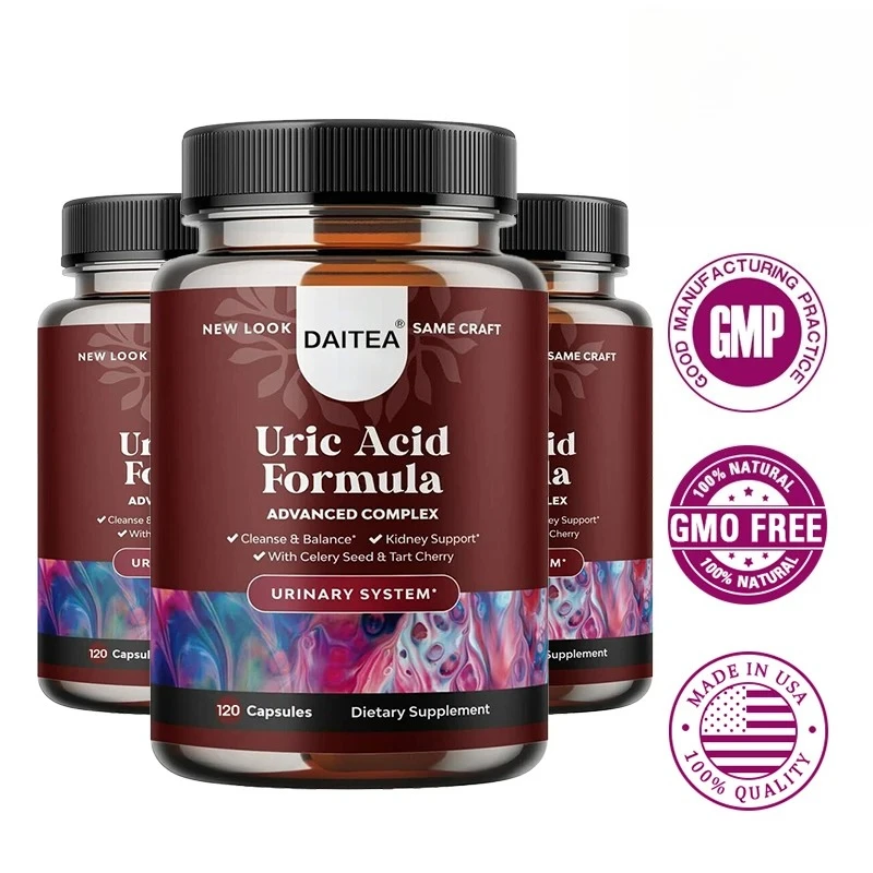 Vegetarian Uric Acid Cleanse and Detox - Daily Kidney Cleanse and Uric Acid Support for Adults - Joint Kidneys for Men and Women
Vegetarian Uric Acid Cleanse and Detox - Daily Kidney Cleanse and Uric Acid Support for Adults - Joint Kidneys for Men and Women