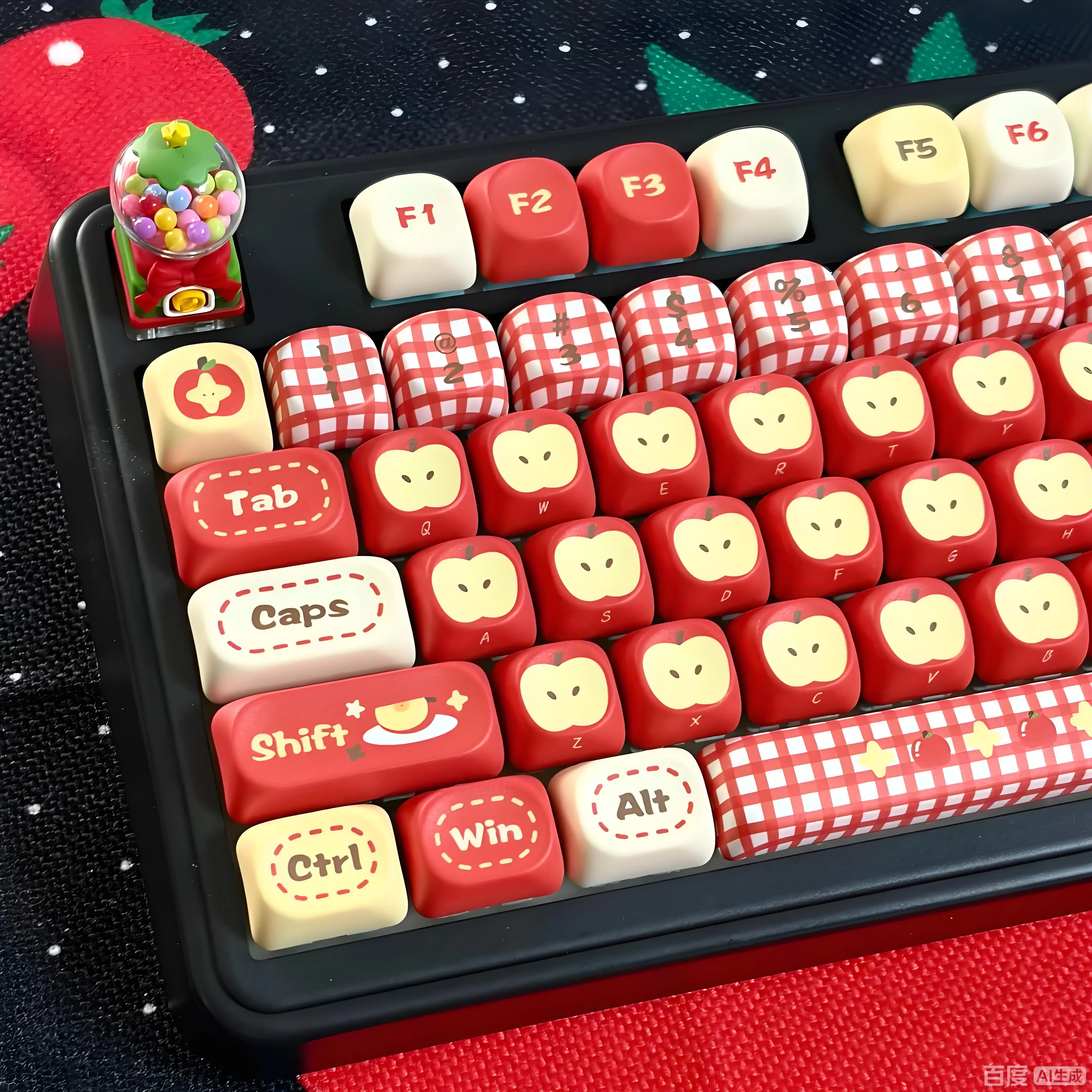MAIMOOO Red Apples Town Keycap Cute Kawaii ISO Alice Layout Cartoon Dye-Sublimation Moa Profile Pbt For AULA Red Keyboard Keycap
MAIMOOO Red Apples Town Keycap Cute Kawaii ISO Alice Layout Cartoon Dye-Sublimation Moa Profile Pbt For AULA Red Keyboard Keycap