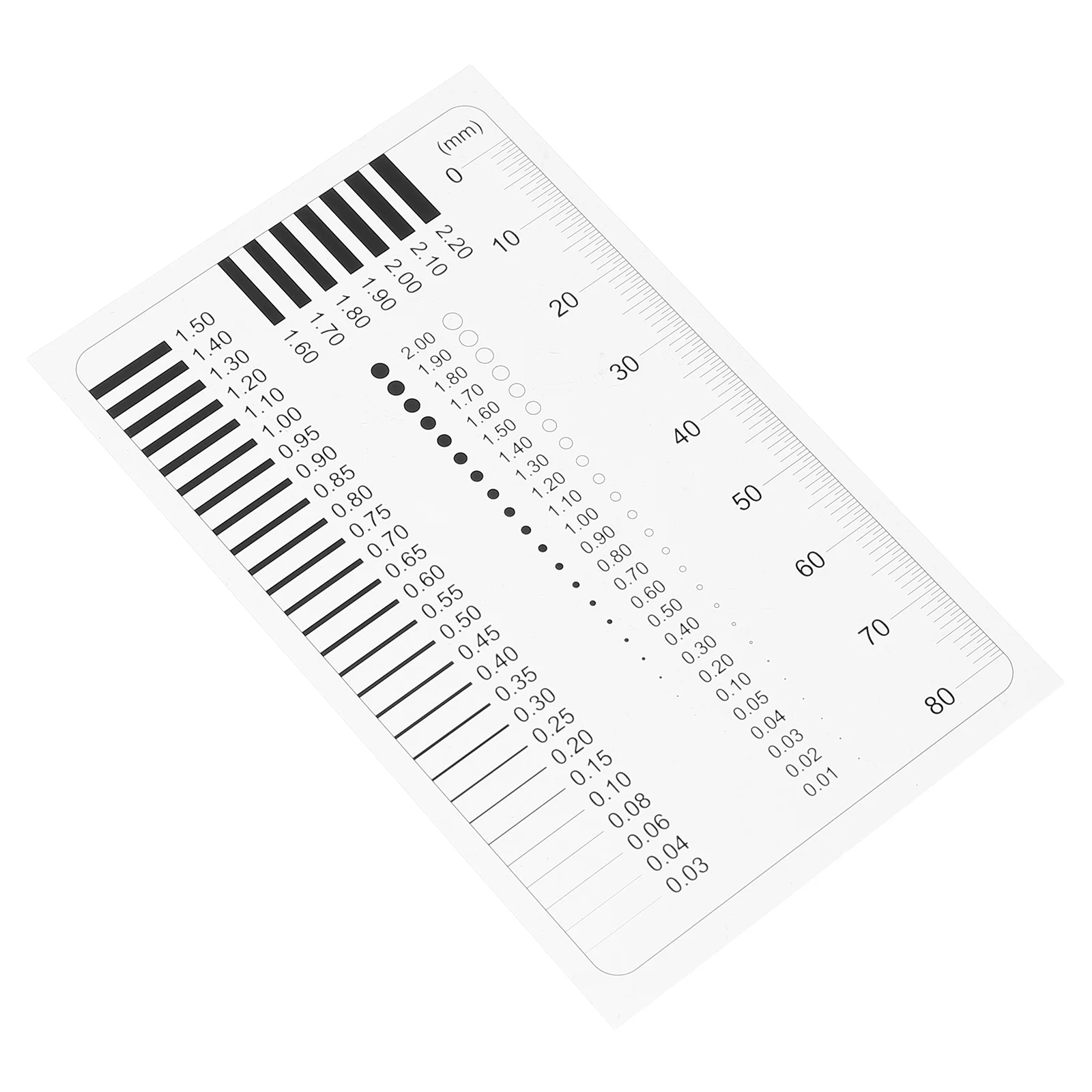 Film Ruler Badge Gauge Transparent Detection Table Badges Line Plastic Projection Instrument
Film Ruler Badge Gauge Transparent Detection Table Badges Line Plastic Projection Instrument