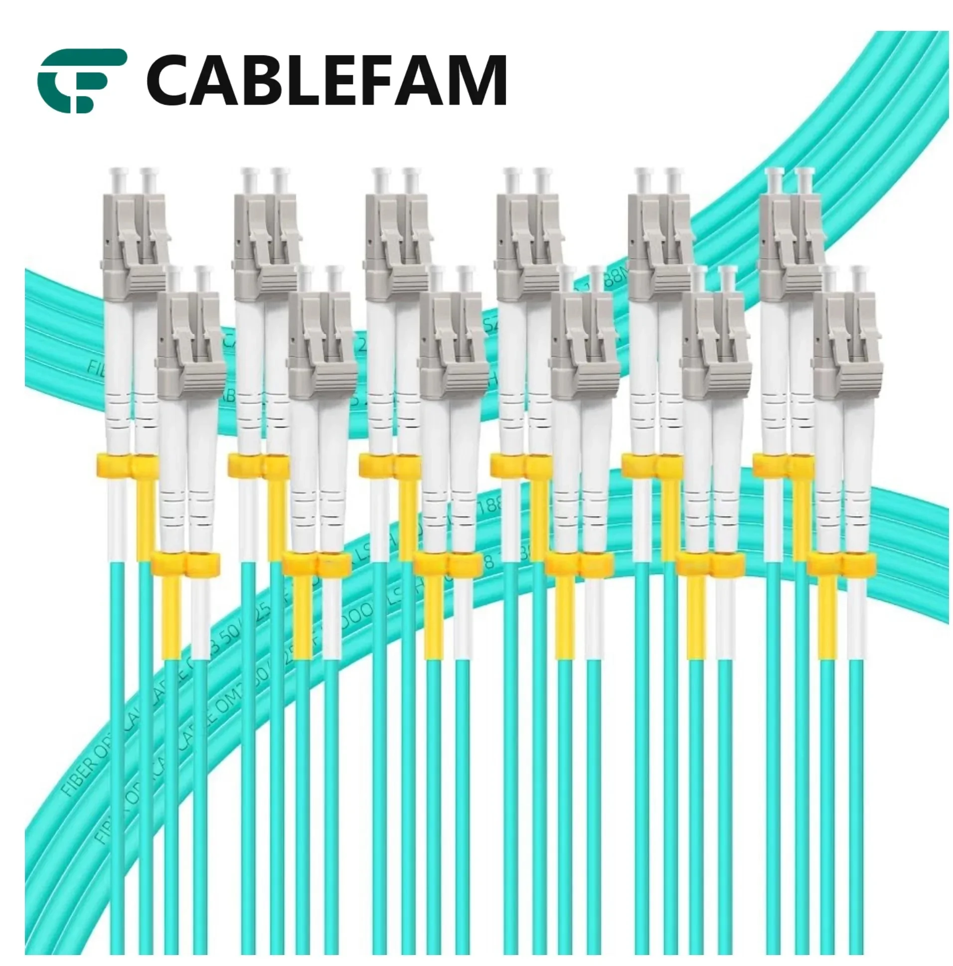 10Pcs/Lot Fiber Cord OM3 LC UPC-LC UPC Duplex Multimode LZSH 2.0mm Random size Optical Patch Cable
10Pcs/Lot Fiber Cord OM3 LC UPC-LC UPC Duplex Multimode LZSH 2.0mm Random size Optical Patch Cable