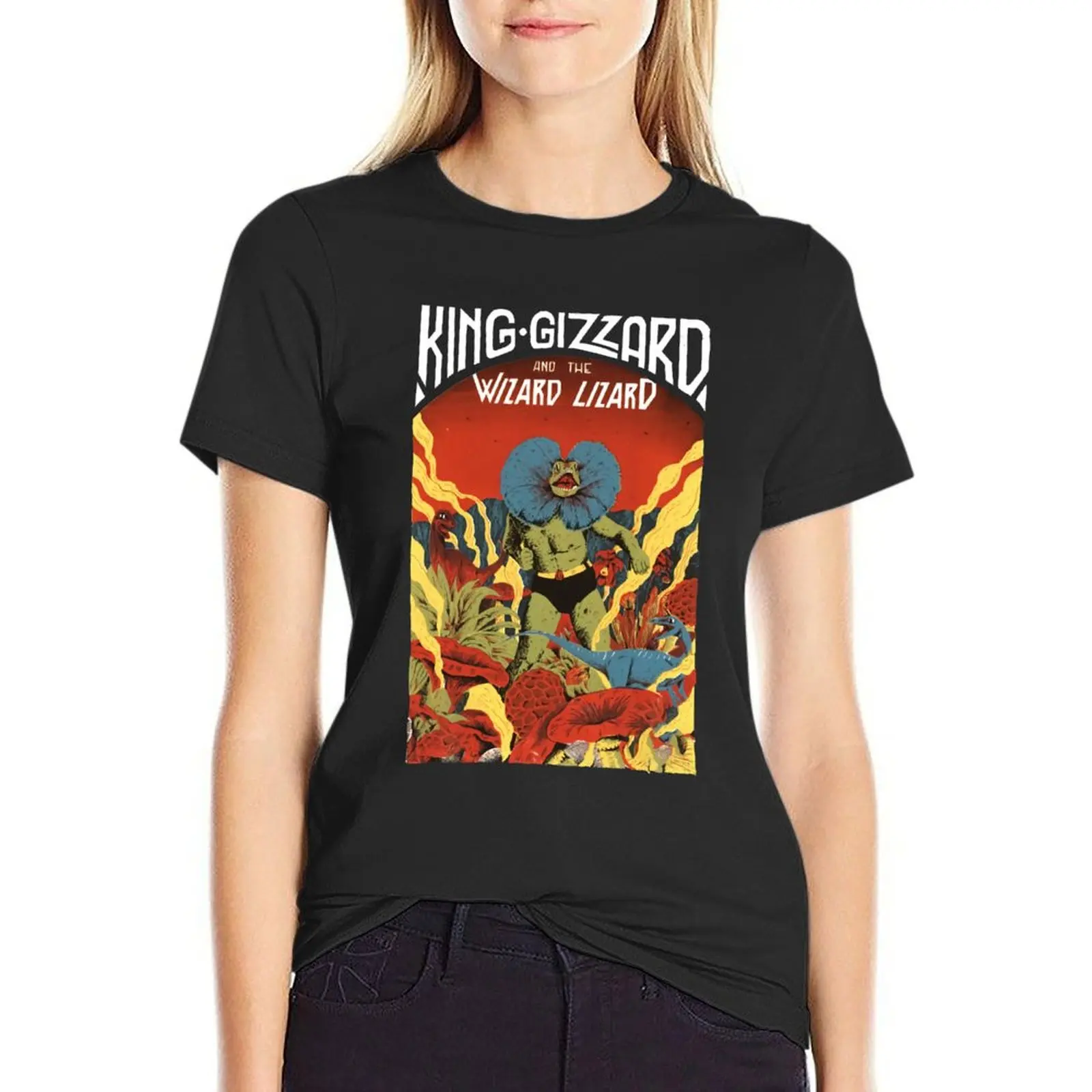 Gift Idea King Gizzard Band Christmas Holiday T-Shirt funnys kawaii clothes new edition black t shirts for Women
Gift Idea King Gizzard Band Christmas Holiday T-Shirt funnys kawaii clothes new edition black t shirts for Women
