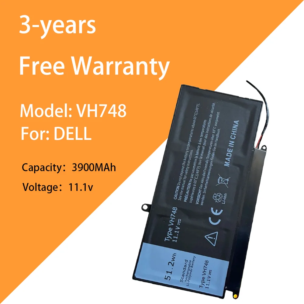 11.1V VH748 Laptop Battery for DE Dell V5460 5470 5480 5560 P41G 14-5439
11.1V VH748 Laptop Battery for DE Dell V5460 5470 5480 5560 P41G 14-5439