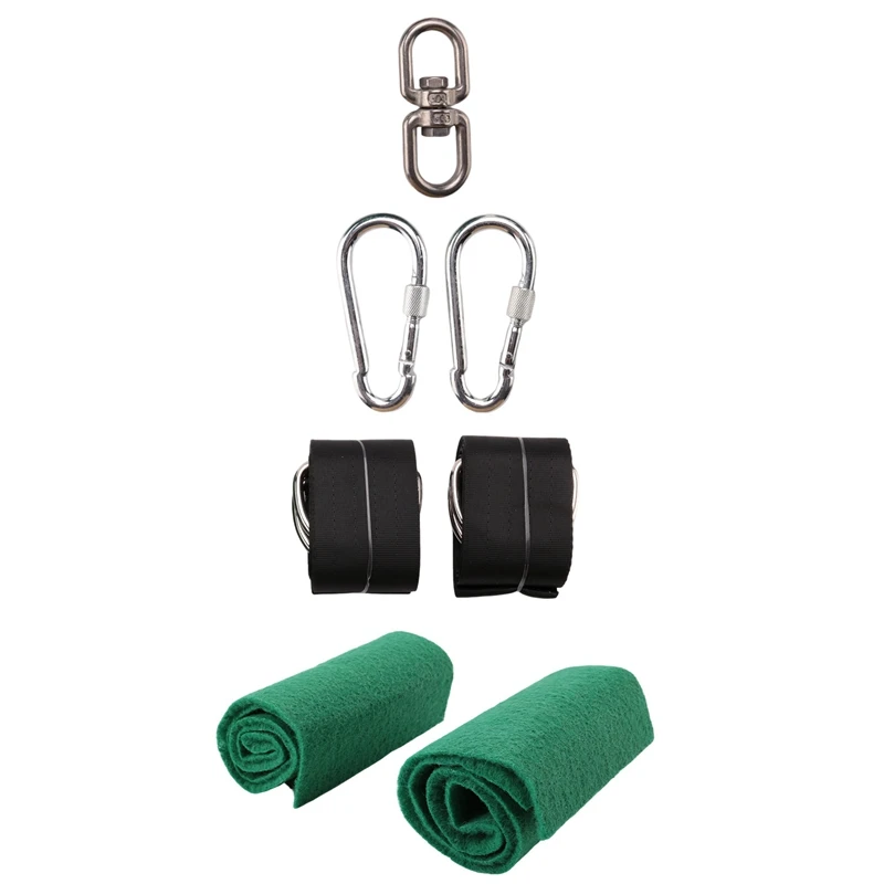 Swing Attachment Holds Attachment Swing Suspension Strap Kit With 2 Carabiners And D-Rings With 2 Tree Protection Pads
Swing Attachment Holds Attachment Swing Suspension Strap Kit With 2 Carabiners And D-Rings With 2 Tree Protection Pads