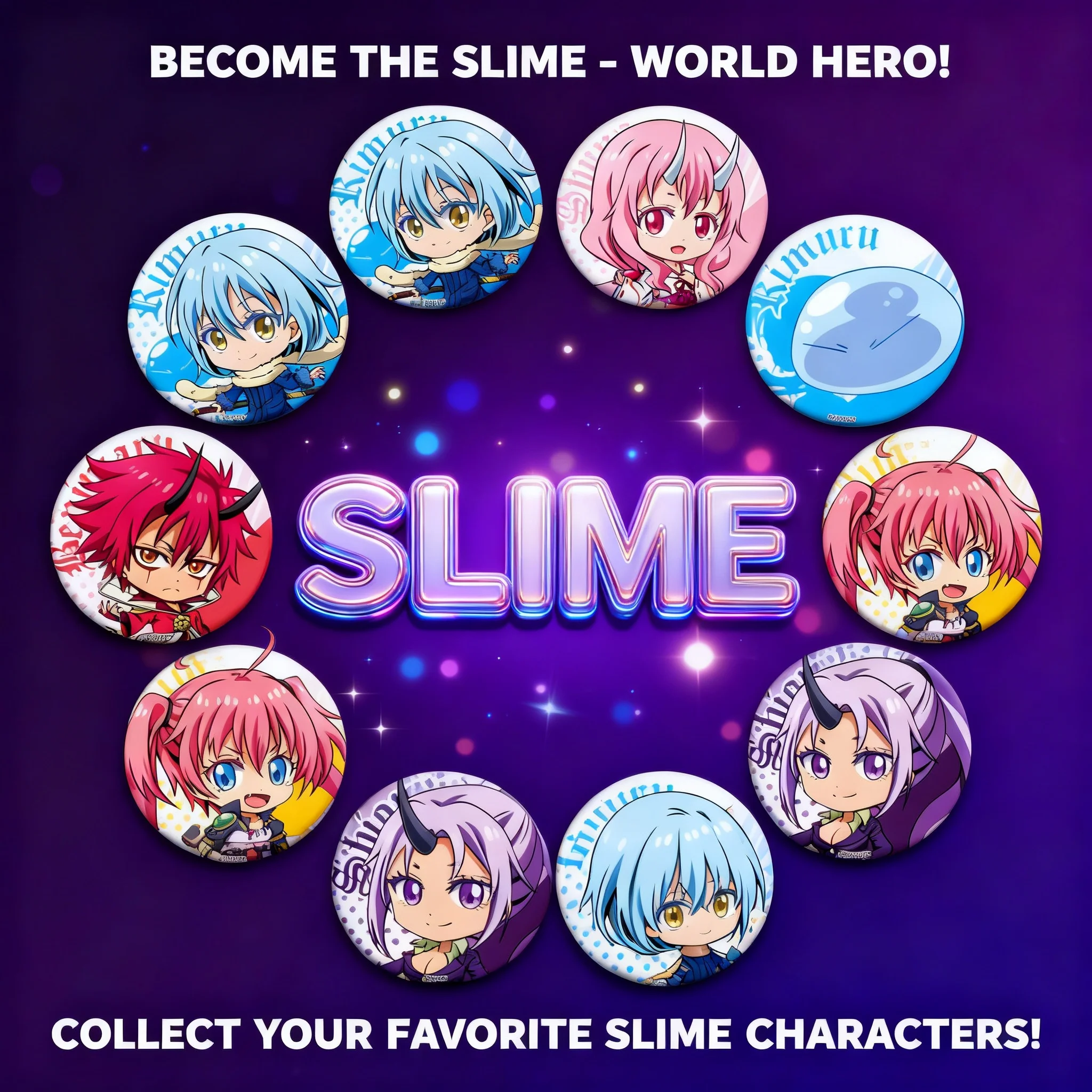 Anime Badge Rimuru That Time I Got Reincarnated as a Slime Merchandise Acrylic Keychain Pin Button Brooch Cute Manga Figure
Anime Badge Rimuru That Time I Got Reincarnated as a Slime Merchandise Acrylic Keychain Pin Button Brooch Cute Manga Figure