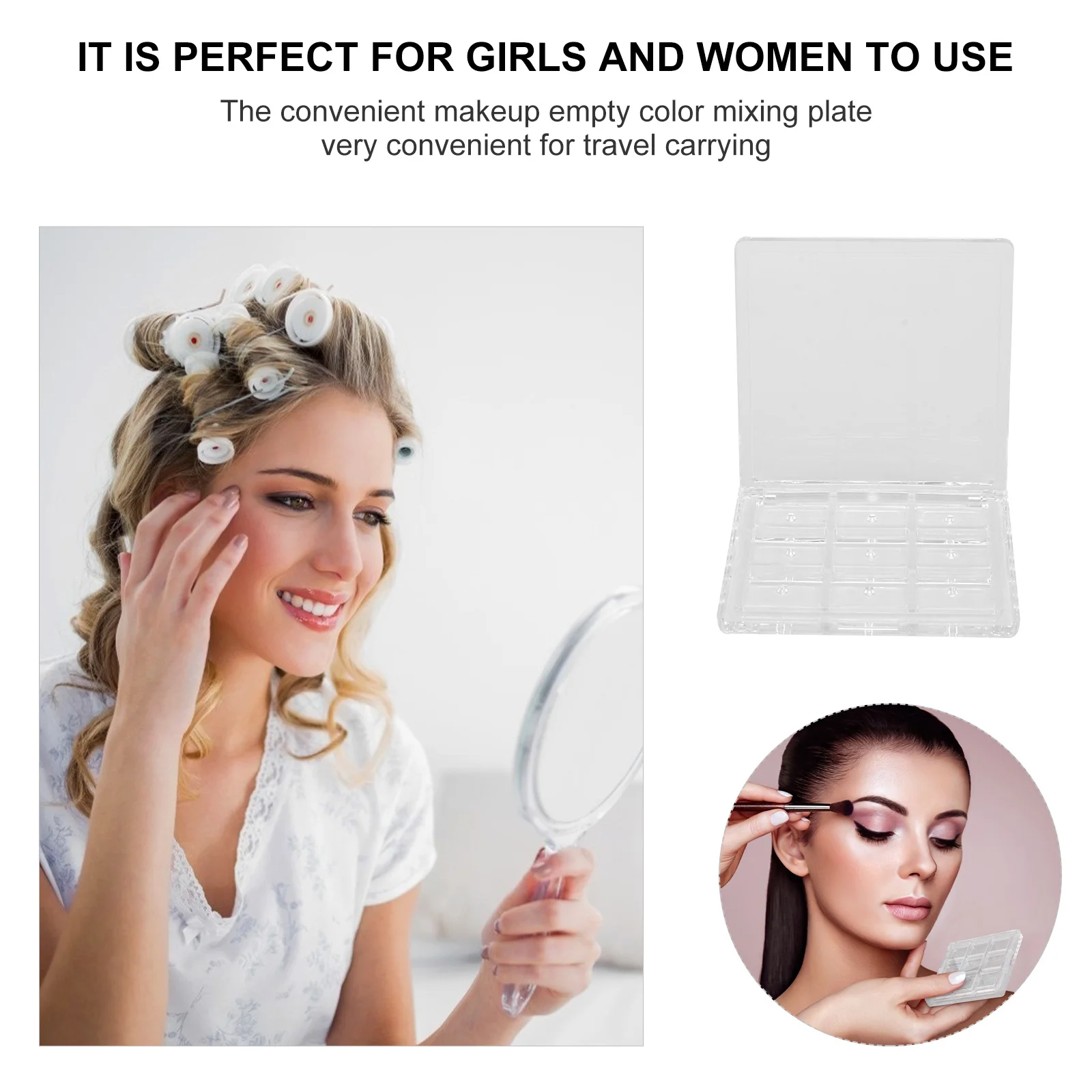 4Pcs Eyeshadow Box Empty Makeup Case for Girls Women Multiuse Cosmetics Organizer Container Eyeshadow Box Empty Makeup Case
4Pcs Eyeshadow Box Empty Makeup Case for Girls Women Multiuse Cosmetics Organizer Container Eyeshadow Box Empty Makeup Case