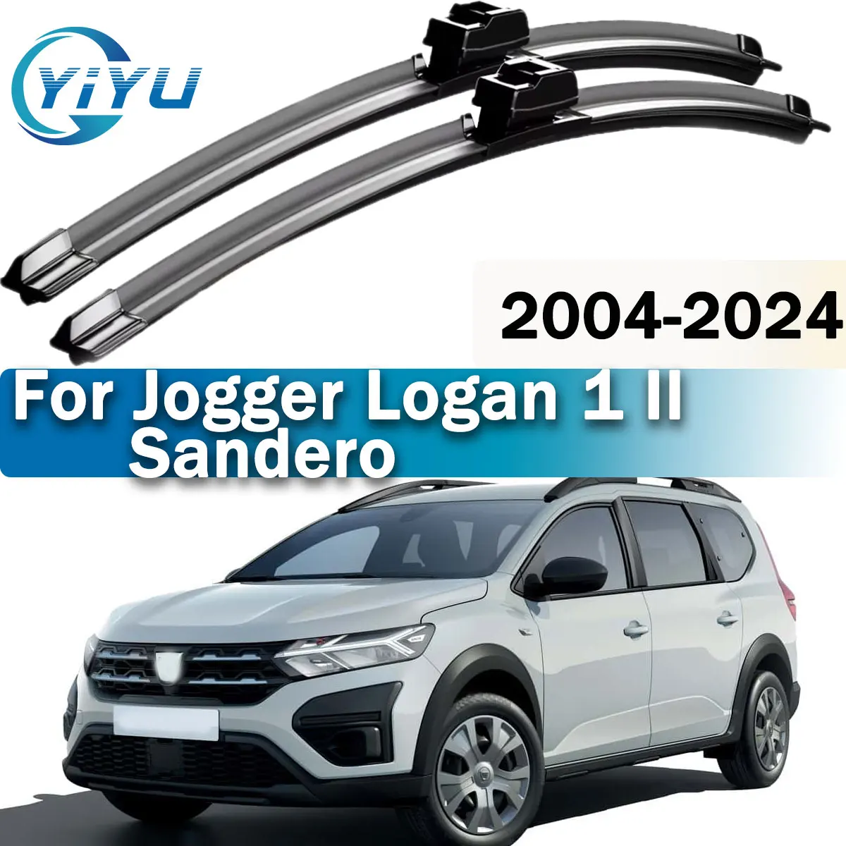 2PCS Car Front Wiper Blades For Dacia Jogger Logan 1 II Sandero2004-2024 Windshield Windscreen Accessories
2PCS Car Front Wiper Blades For Dacia Jogger Logan 1 II Sandero2004-2024 Windshield Windscreen Accessories